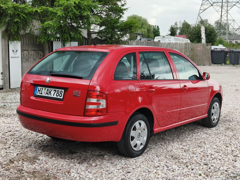 SKODA FABIA • 1.2 MPI Benzyna • Klimatyzacja • Bez Rdzy • z Niemiec