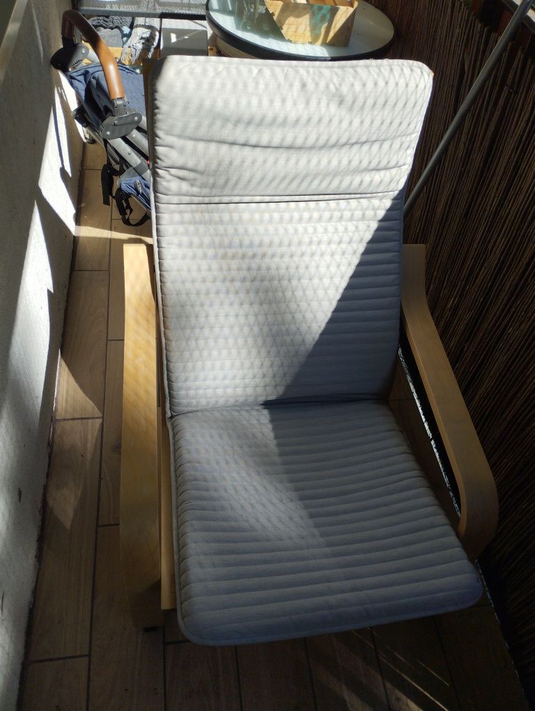 Fotel bujany Poang Ikea