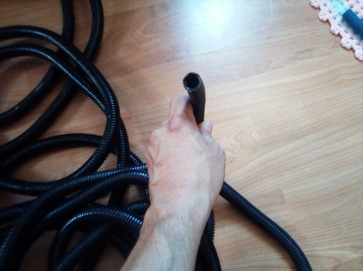 Tubo cablagem para fios