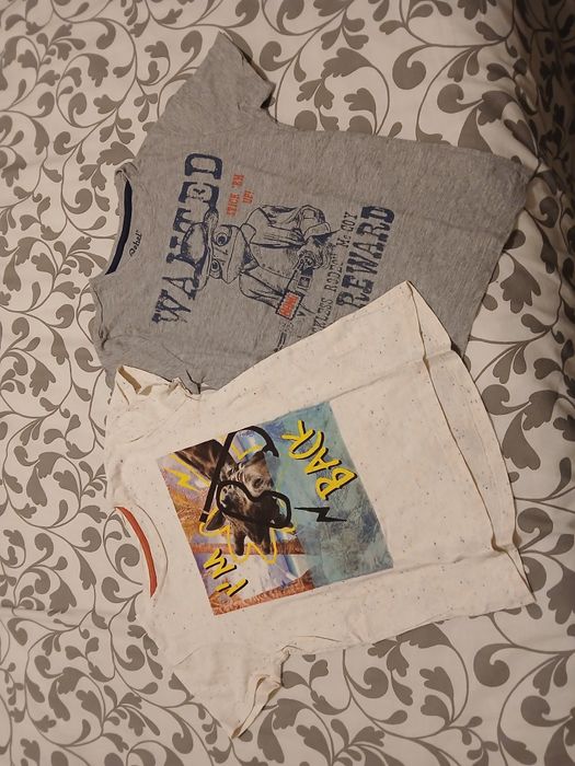 Calcoes e t-shirt 5/6 anos