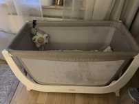 Łóżeczko dla dziecka 2w1 Shnuggle AIR Complete Sleep System