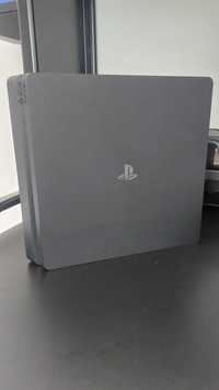 PS4 slim 1 TB + 1 comando + carregador excelente estado