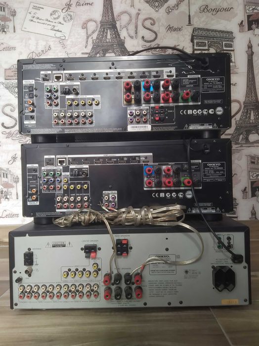 Колонки Quadral 2x300Вт. Усилитель Onkyo USB HDMI 3D 4kUltra Pioneer