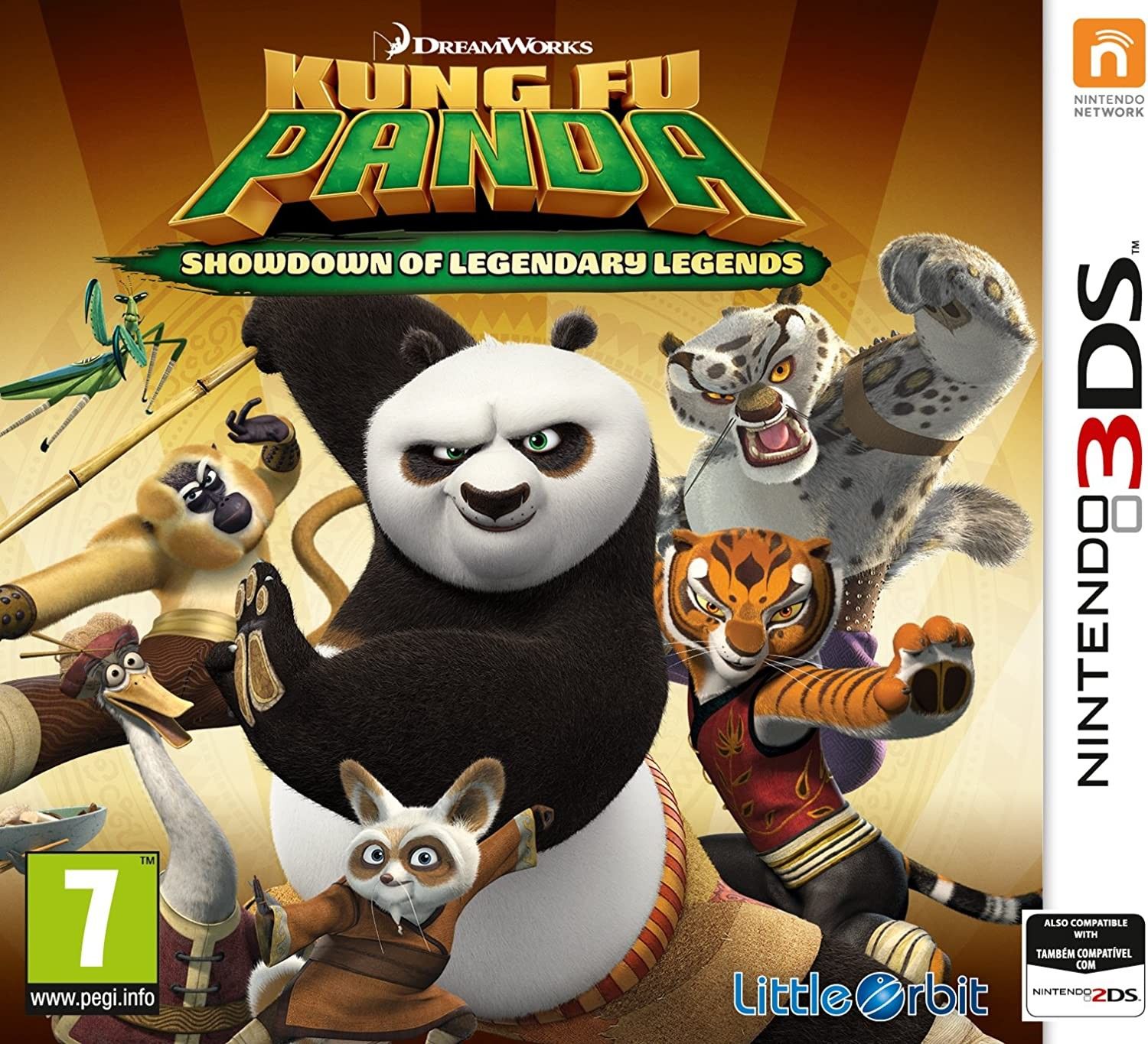 Kung Fu Panda Showdown of Legendary Legends 3DS Uniblo Łódź