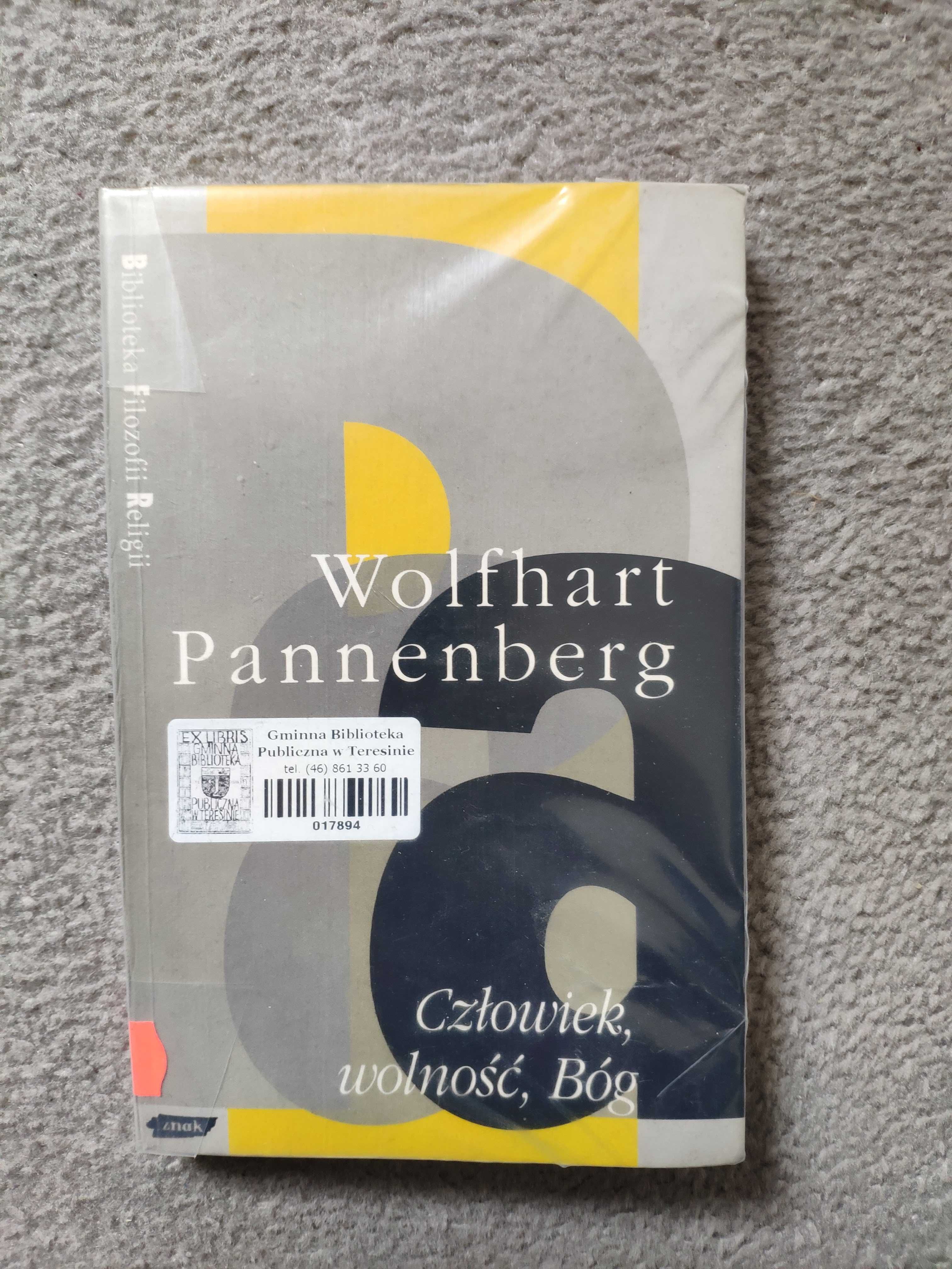 Wolfhart Pannenberg Człowiek, wolność, Bóg