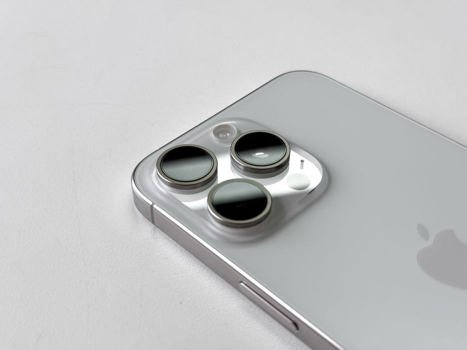 iPhone 15 Pro Max 512 GB Biały Tytan 100% bateria Sklep Gwarancja