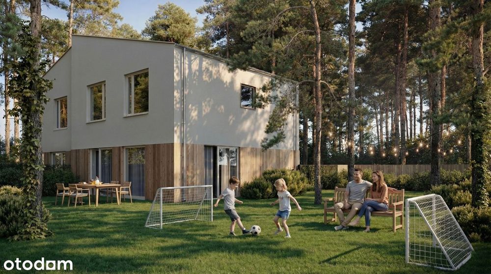 IDEALNY DLA RODZINY 105m² 5 pok. z działką do 557m² w otoczeniu natury