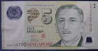 5 долларов Сингапур, 2005-2023 годов выпуска
