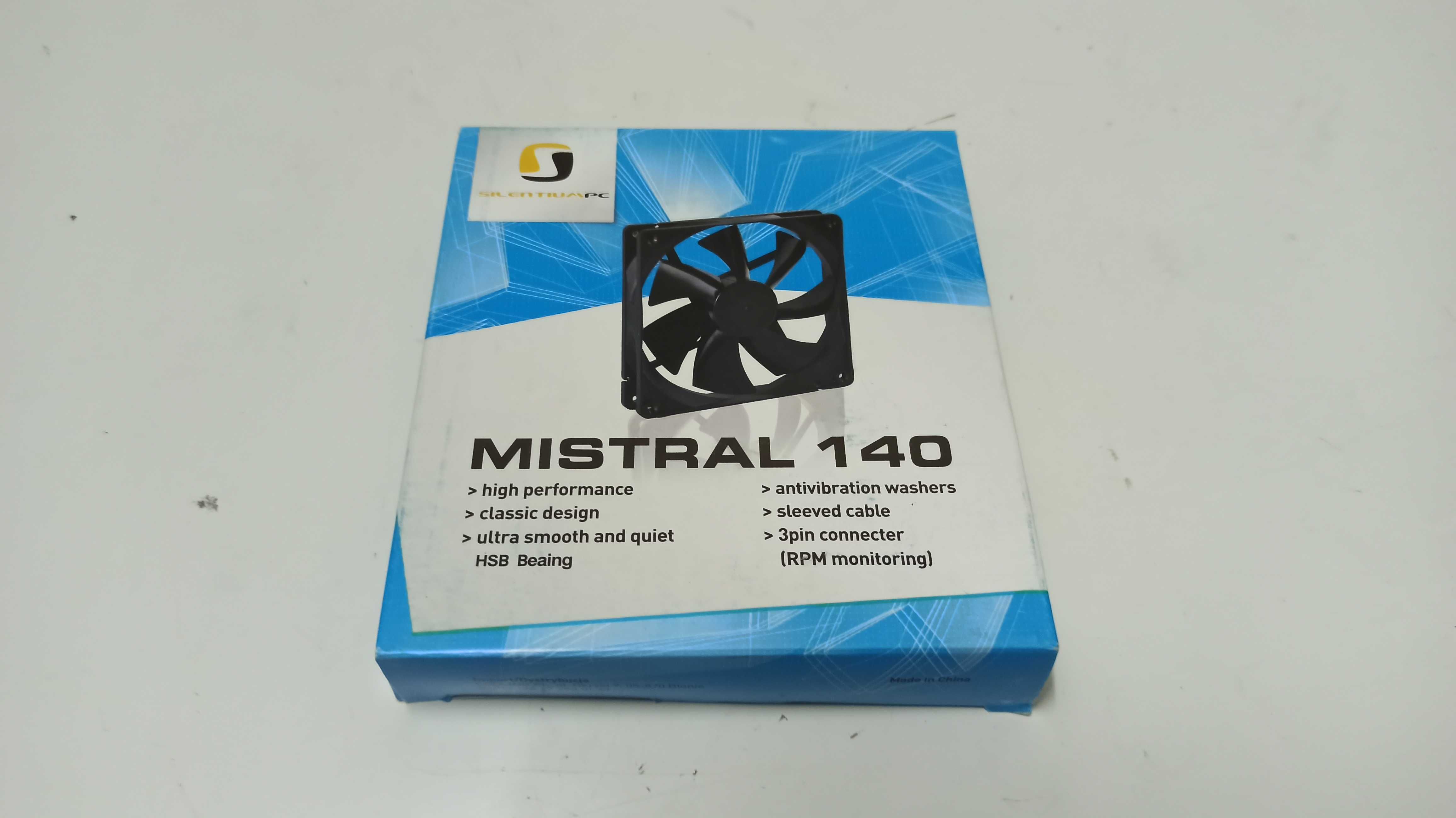 Wentylator SilentiumPC Mistral 140