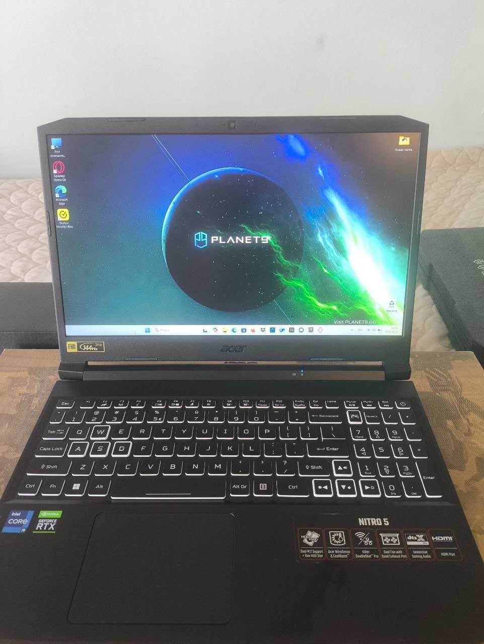 Laptop Gamingowy Acer Nitro 5 , i9-11900H, RTX 3060, 32GB RAM , SSD 1T