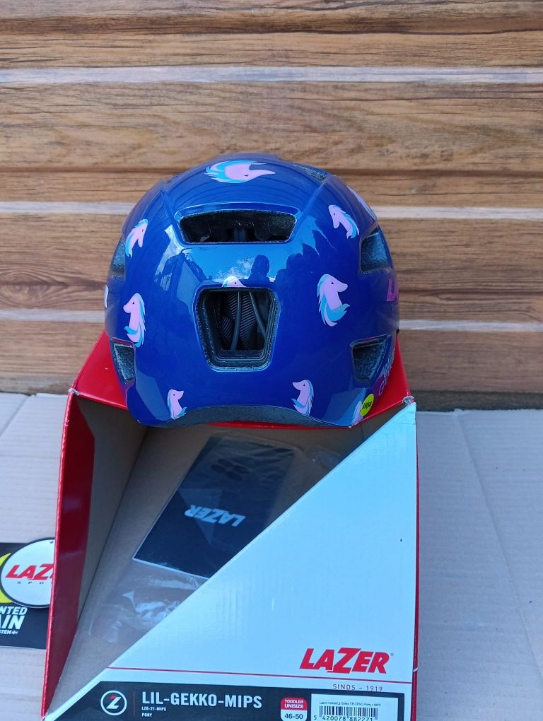 Kask dziecięcy Lazer Gekko Mips roz. 46-50 cm