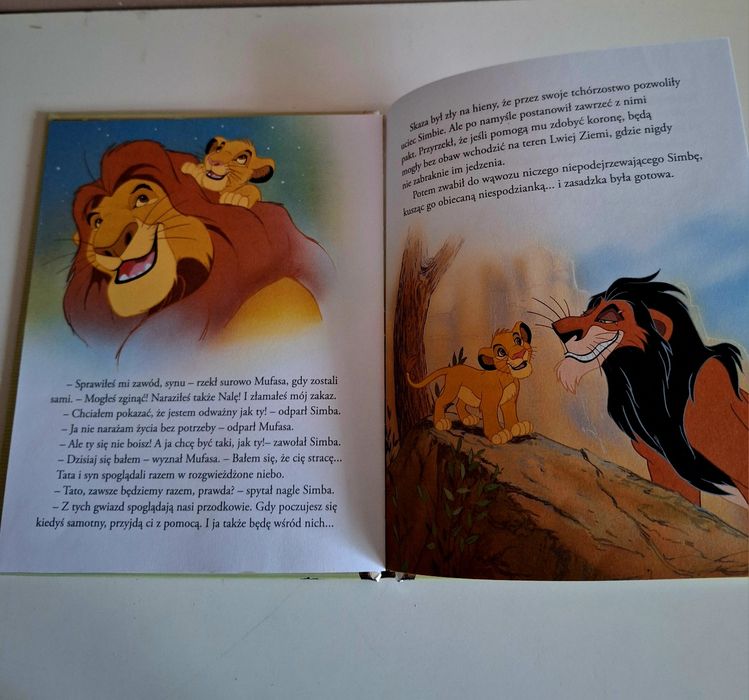 Książka Król Lew Disney Złota kolekcja bajek