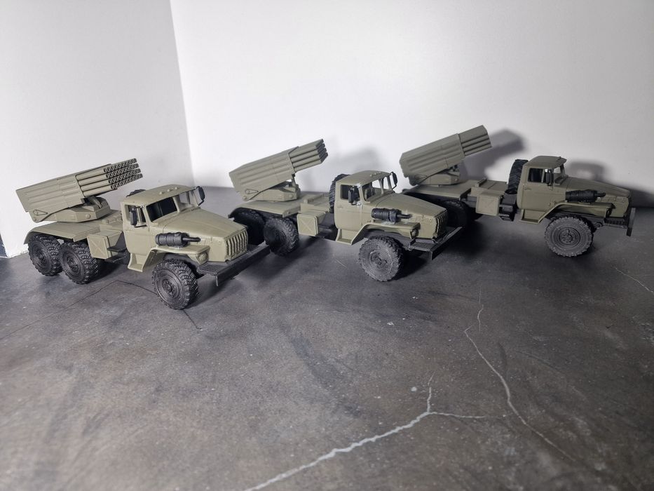 Сувенір, БМ-21 град, для артилериста, військового, іграшка, РСЗВ