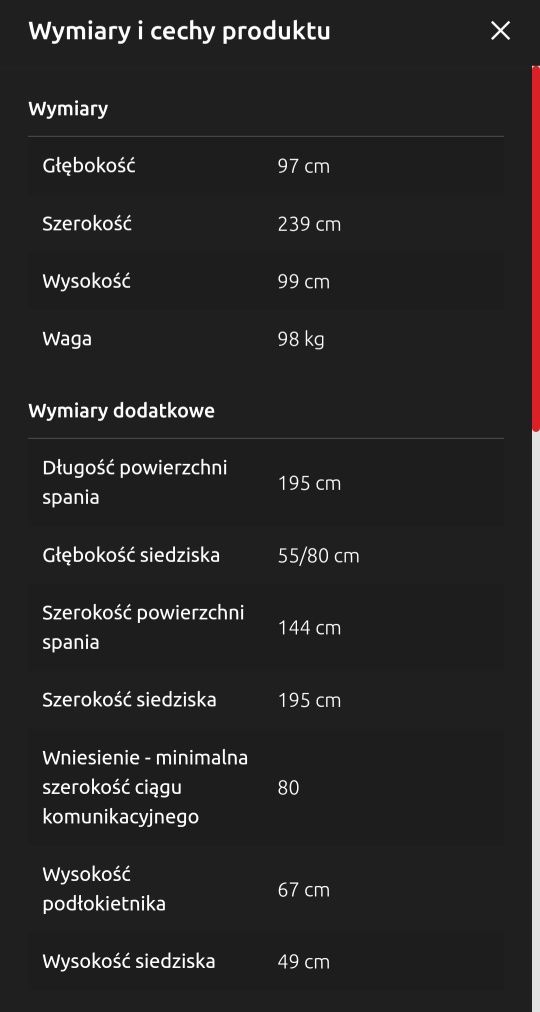Niebieska Sofa Kanapa Zoya Lux 3Dl stan bdb