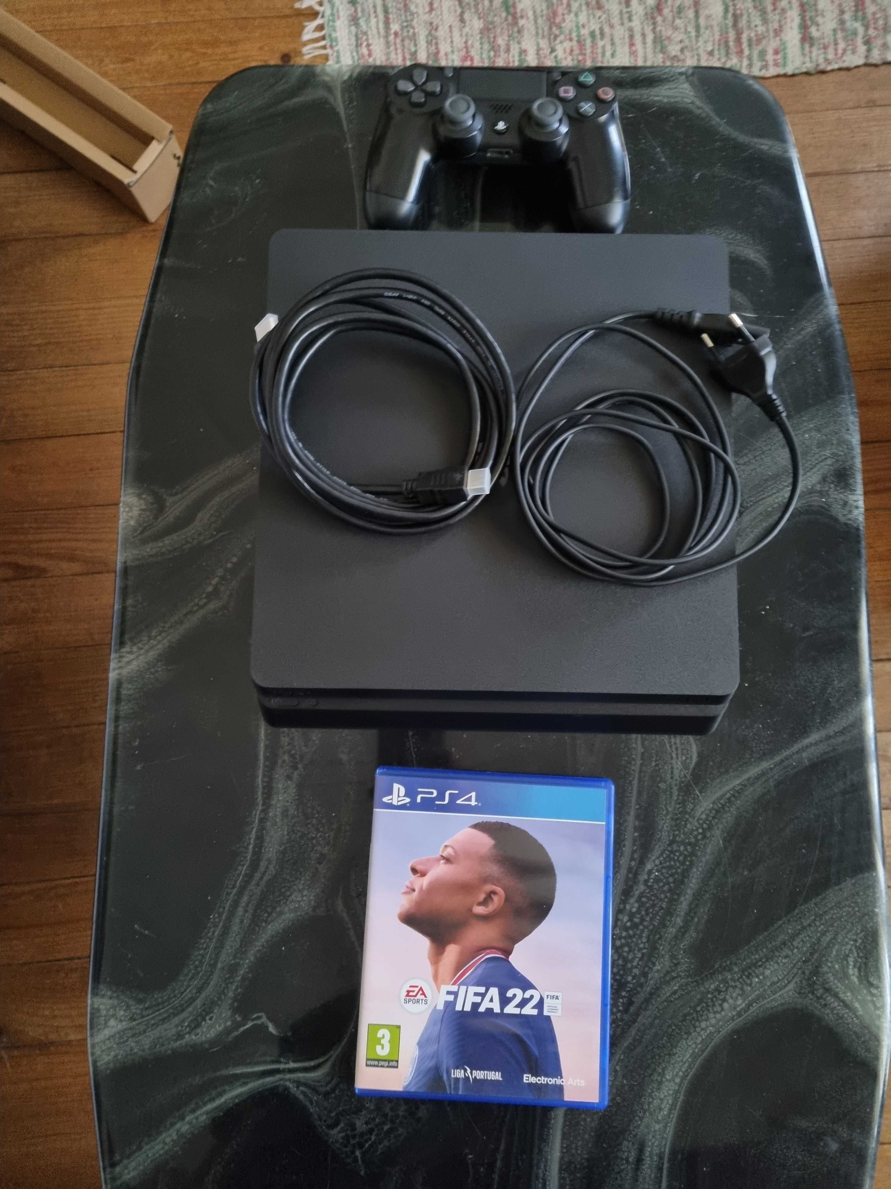 Playstation 4 slim com 1TB versão de firmware 10.50 (desbloqueavel)
