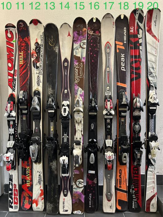 Лижі Fiscer/ K2/ Rossignol/ Atomic