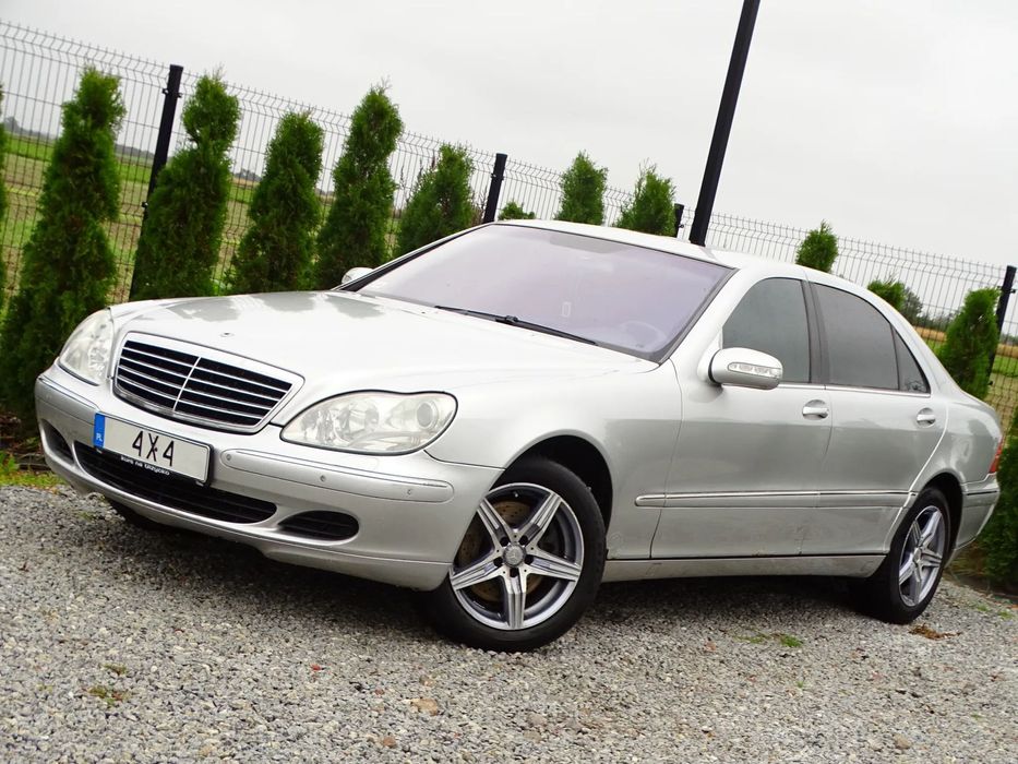 Mercedes-Benz Klasa S 4.3 B LPG Long Wentyl Masaż Navi Skóra Panorama