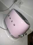 Torradeira Smeg 2 tostas , Rosa