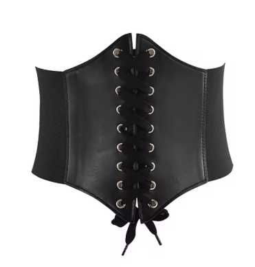 Corset feminino acinturado estilo pirata NOVO ENVIO GRÁTIS