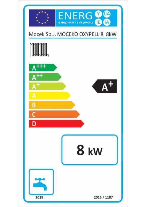 Kocioł na pellet, Moceko OXYPELL 8kW, piec dotacje OD RĘKI MOCEK ZUM