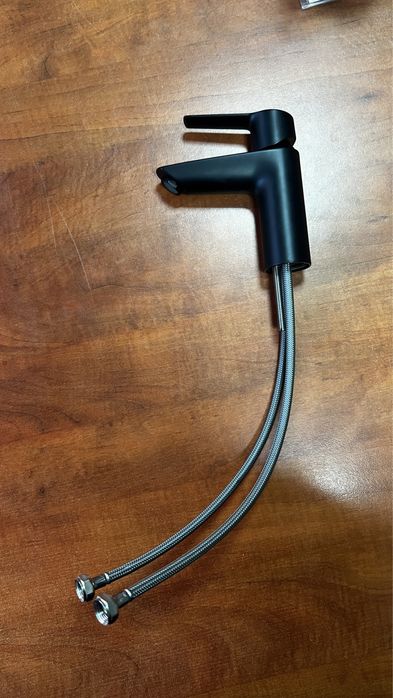 Grohe Start S bateria umywalkowa stojąca QuickFix czarny mat