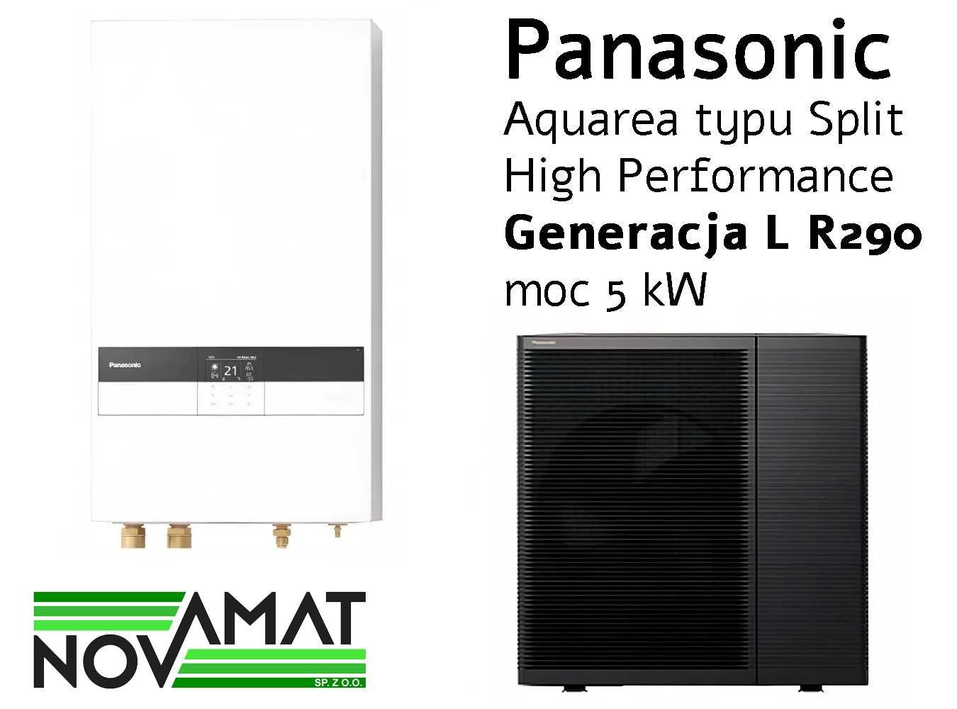 Pompa ciepła PANASONIC SERIA HP L 5 kw R290 KIT-ADC05L3E5 [MONTAŻ]