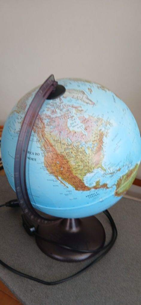 Mapa mundo globo