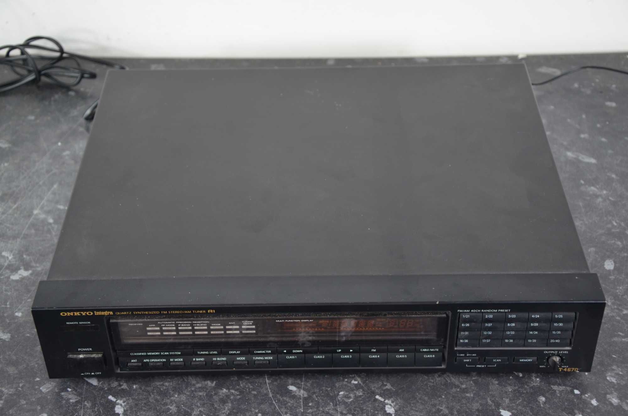 ONKYO INTEGRA T-4670 Topowy tuner Okazja Japan