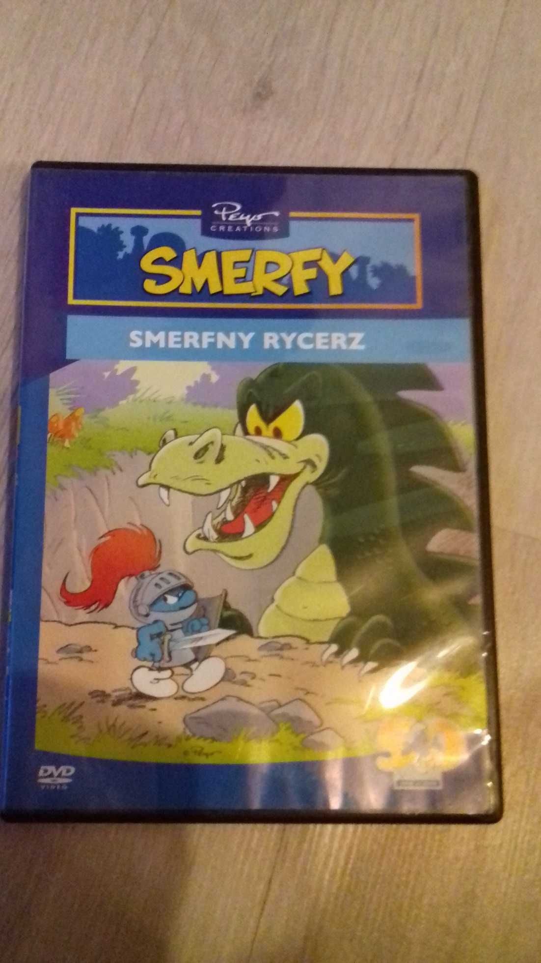 SMERFY Smerfny Rycerz płyta DVD j.polski