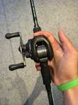 Zestaw castingowy abu garcia + shimano