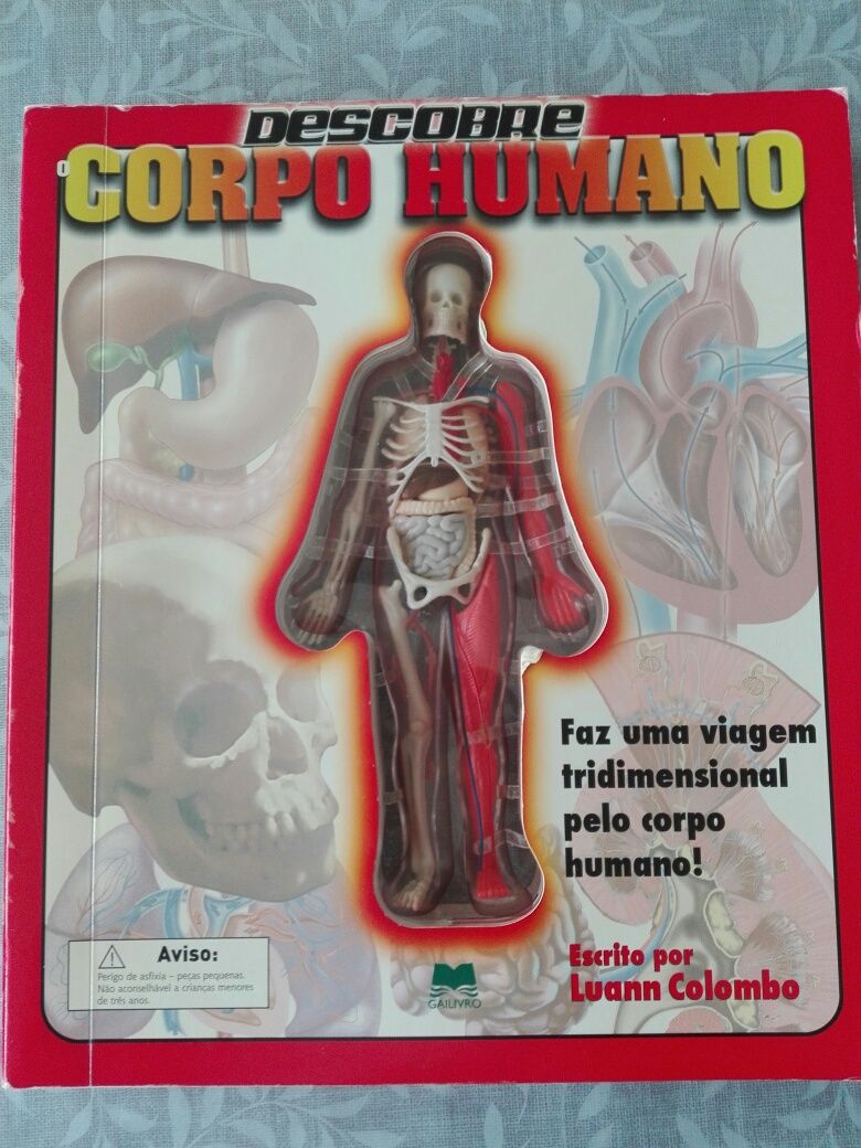 Livro "Descobre o Corpo Humano"