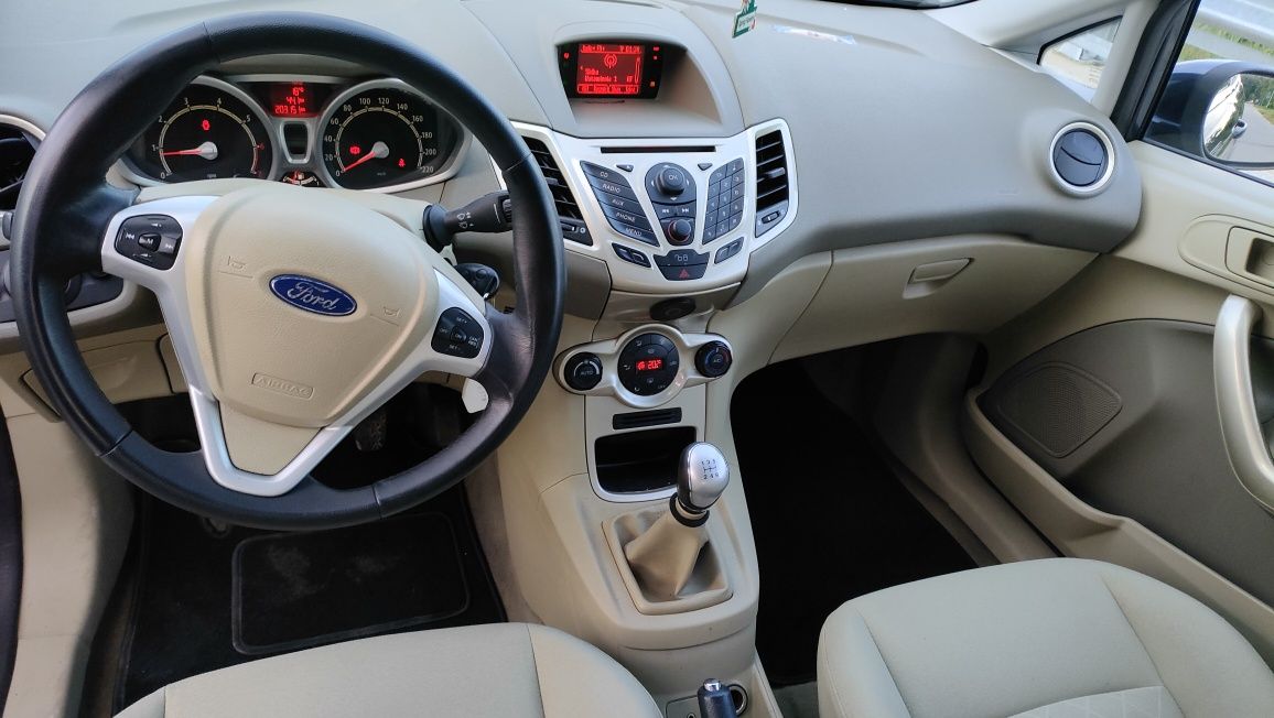 Ford Fiesta rok 2008, pojemność 1,6 benzyna, 120 KM