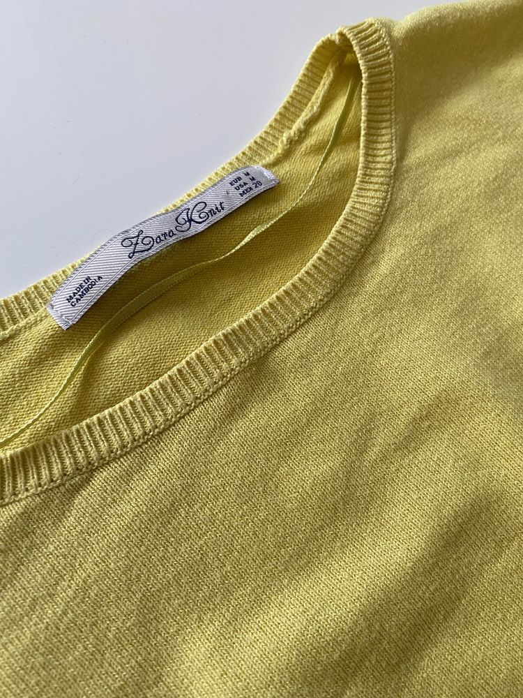 Sweterek damski seledynowy _M__ZARA
