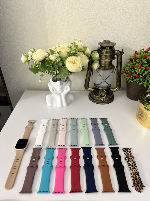 Силіконовий ремінець Apple Watch для годинника silicone 38/40/41