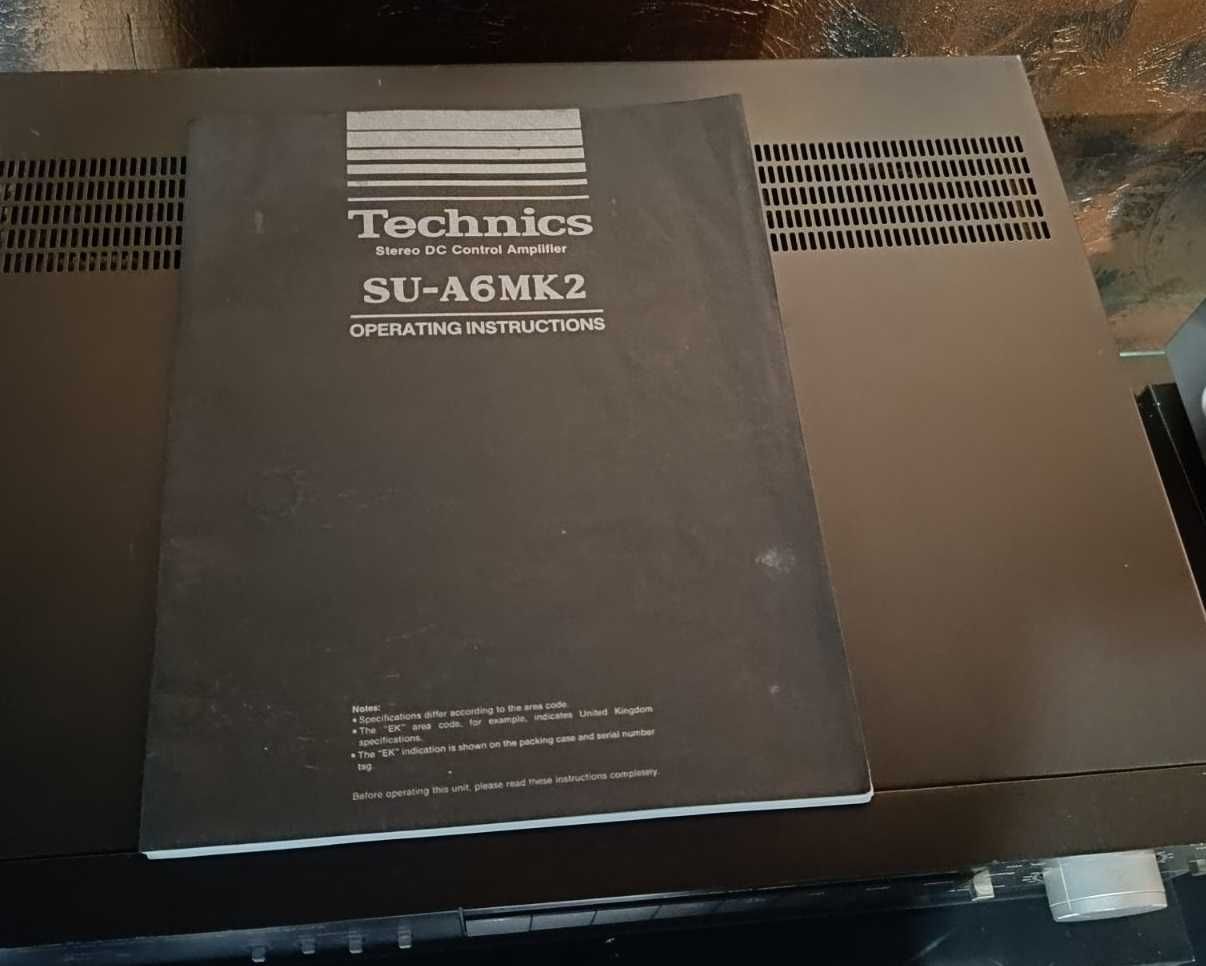 Technics SU-A6 MK2 підсилювач попередній