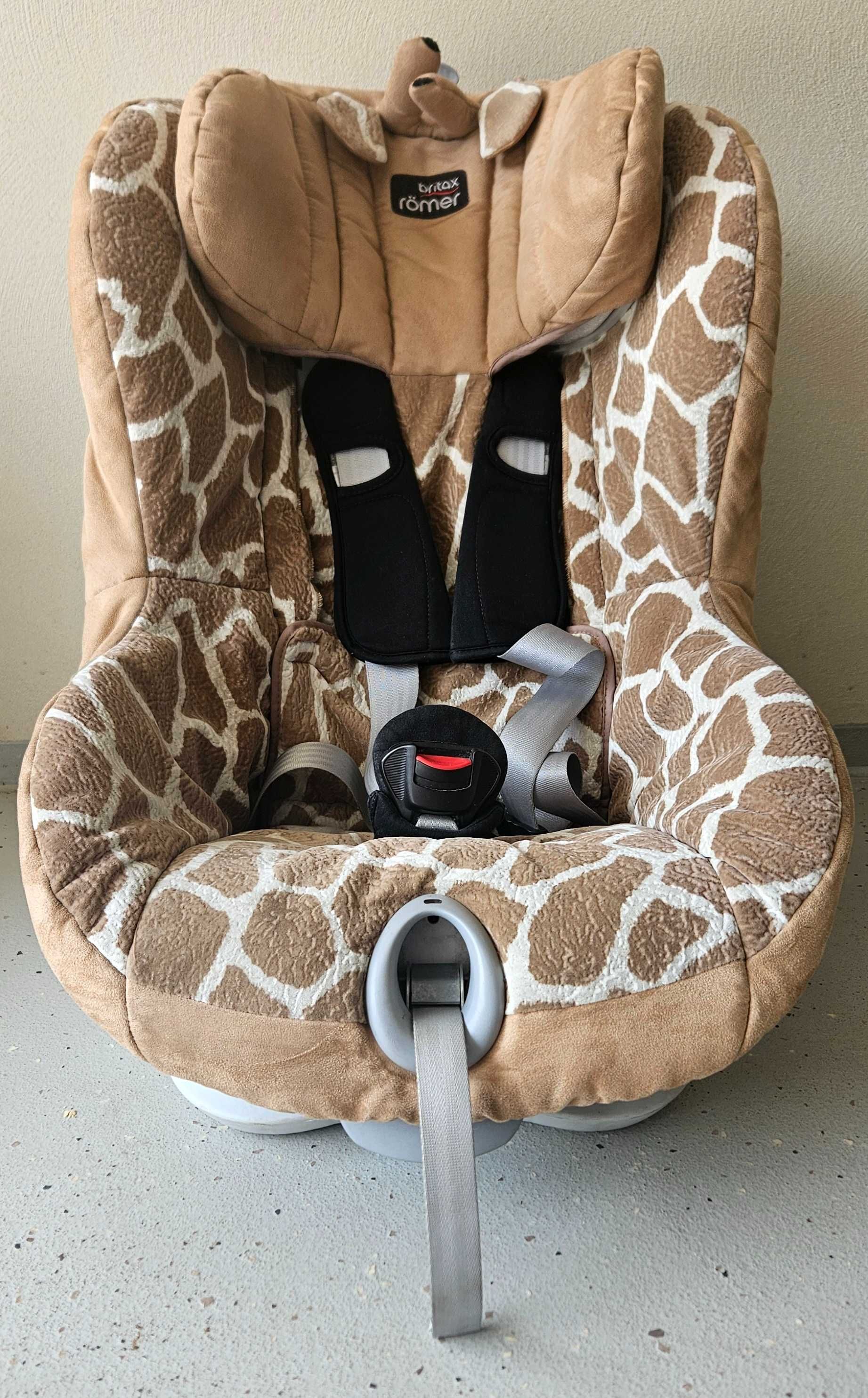 Fotelik samochodowy - Britax Romer King II LS Żyrafa