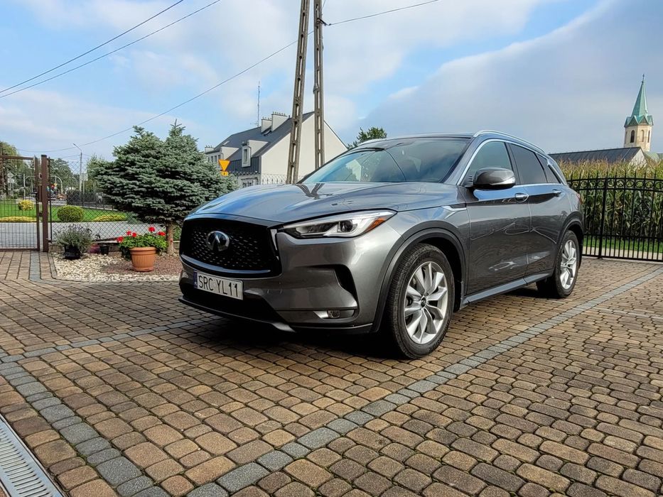 Infiniti QX50 1997 cm3 , 268 KM ,114760 Km ,czarna skóra