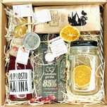 Zestaw Prezentowy, Upominek, Produkty Naturalne, Soki, Czekolada,ITP