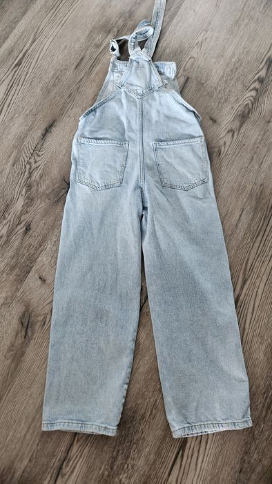 Dżinsowe ogrodniczki kombinezon H&M 120r