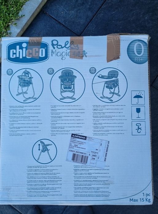 Chicco - Cadeira de Papa Polly Magic Mirage