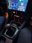 Porta-copos para Audi A3 8P com luz ambiente RGB (2003–2012)