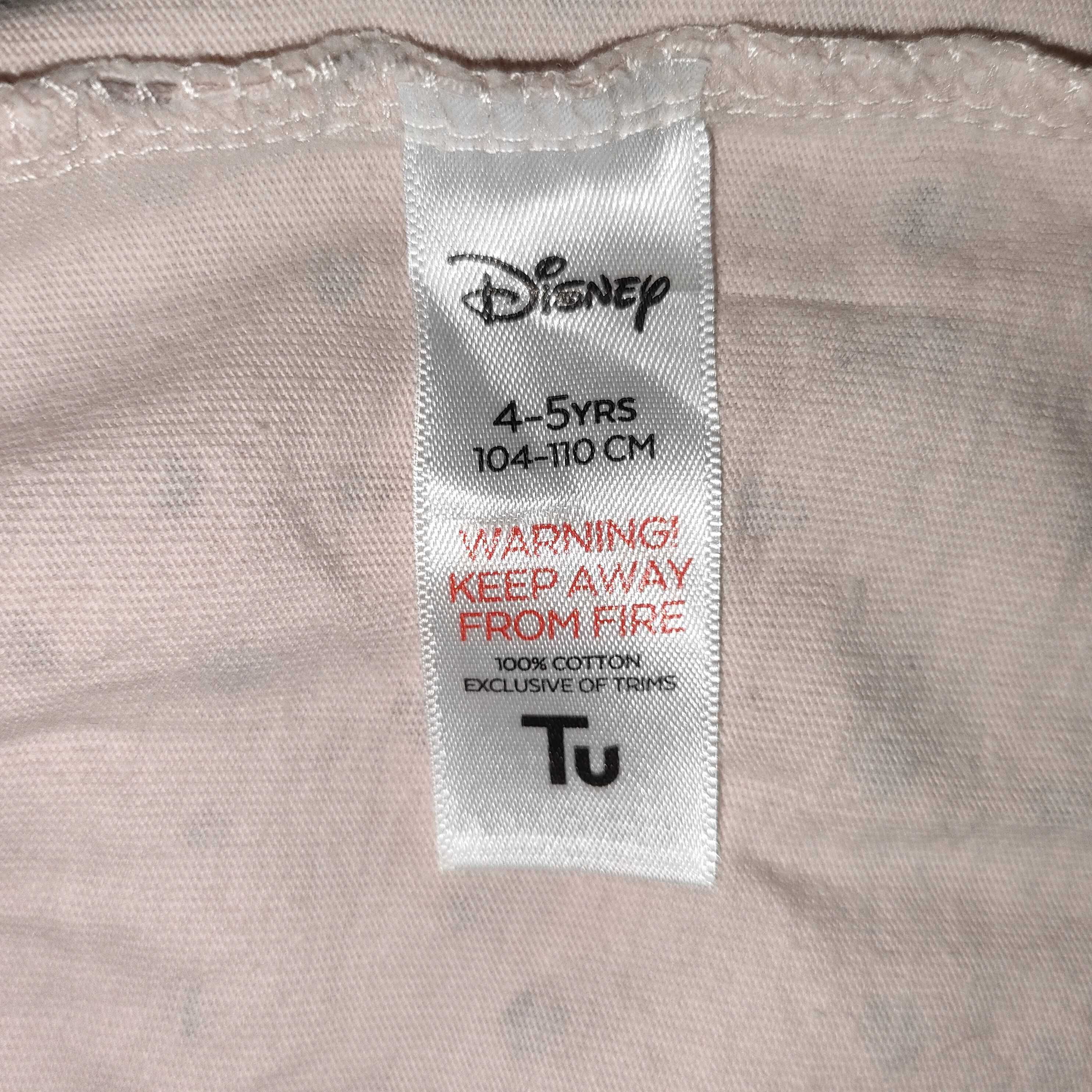 Sukienka bawełna TU Disney rozm. 104-110