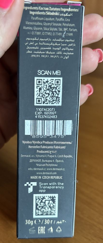 Dermacol Make-Up Cover 207 wodoodporny podkład mocno kryjący 30g
