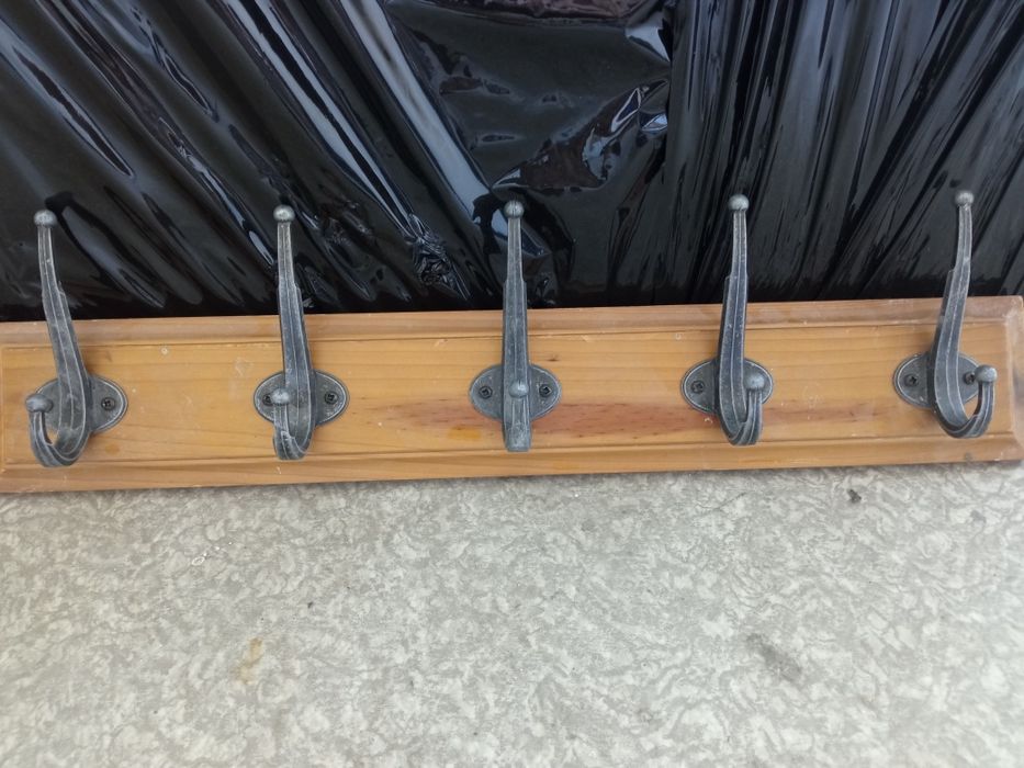 Stary wieszak/ 5 uchwytów