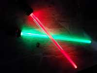 Лазерные мечи Звездные войны со звуком и переключаемыми цветами