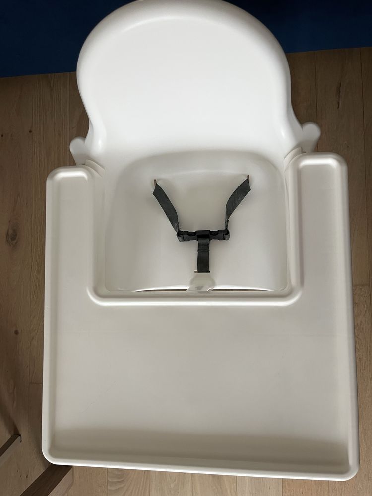 Krzesełko do karmienia Antilop Ikea z podnóżkiem