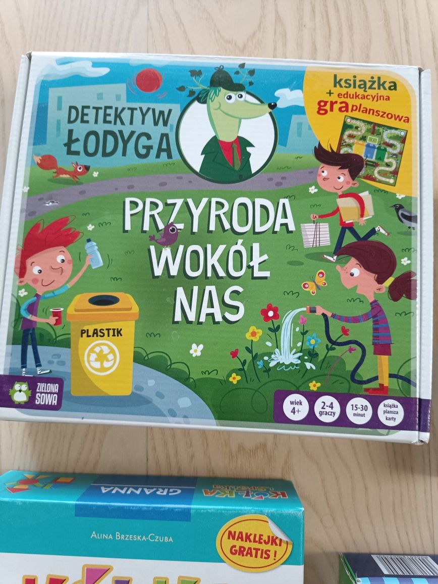 Gry dla dzieci 4+ , 4 szt