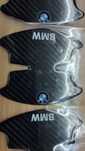 Naklejki BMW gumowe styl carbon