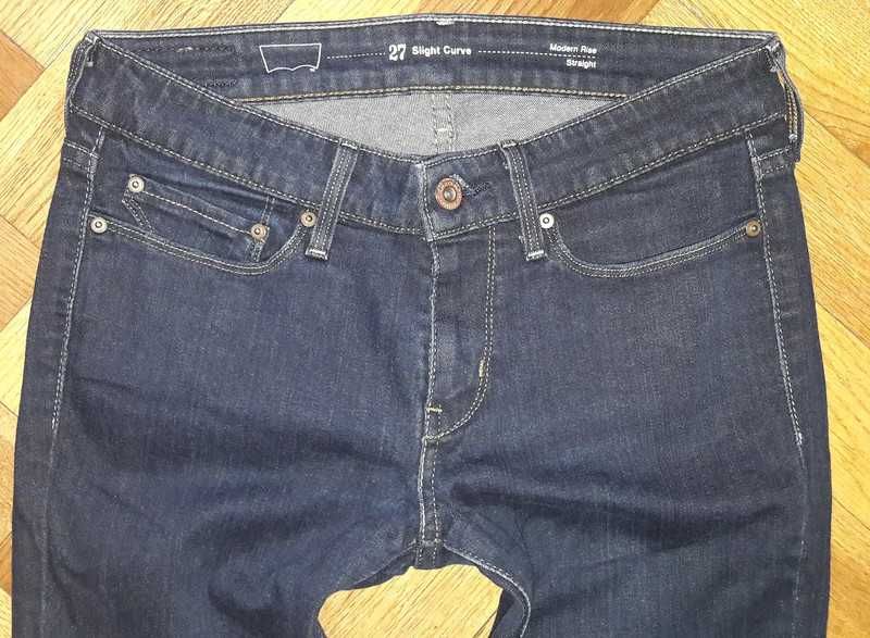 Spodnie damskie jeans Levis 27 Slight Curve W27L34