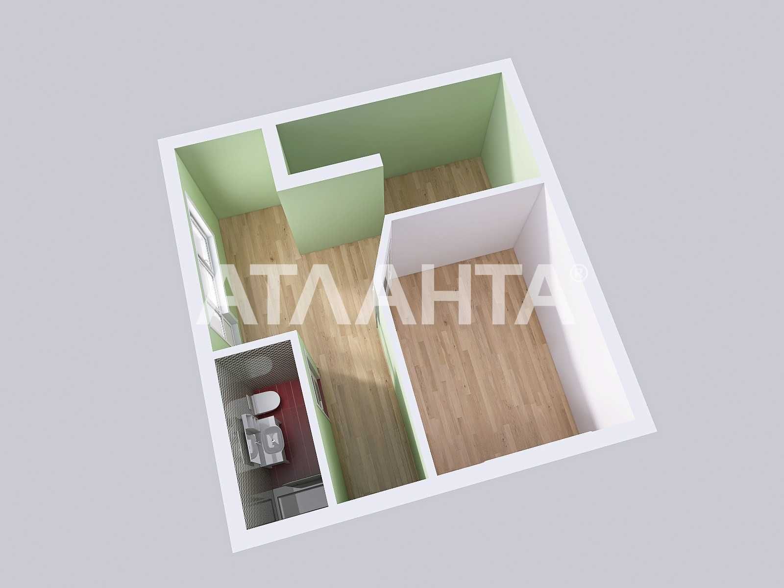 1 ком квартира 38 кв.м и 10 кухня